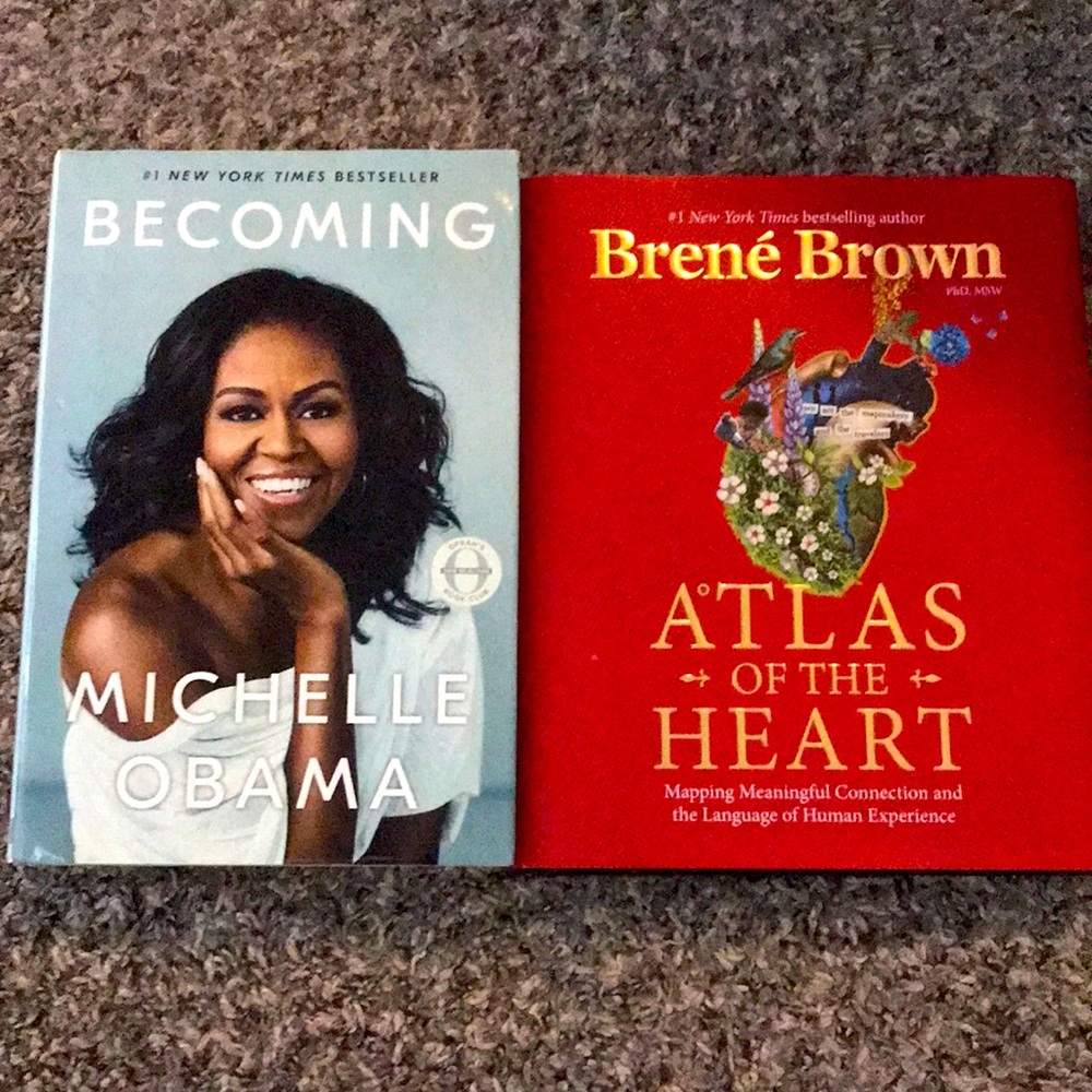 Bundle (2) hardcover books EUC